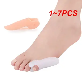 1 ~ 7PCS = szilikon lábujjak elválasztó bütyök csont ectropion beállító lábujjak külső készülék lábápoló eszközök Hallux Valgus korrektor