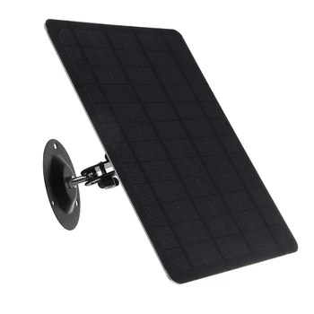 10W 5V napelemek hordozható vízálló Power Bank 360 ° -ban állítható biztonsági kamera tápegység