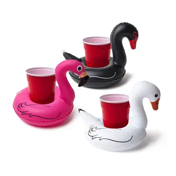 12 Tervek Felfújható italtartók Ital úszók Felfújható pohár pohár alátétek gyerekeknek Felfújható játékok Uszoda Party kellékek