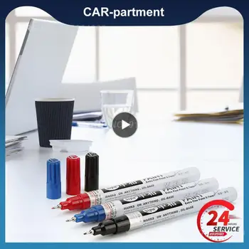 1PCS Art 0,7mm extra finom pont tartós festék fémes jelölő toll autó festék karcolások javítás toll ecset univerzális tartozékok
