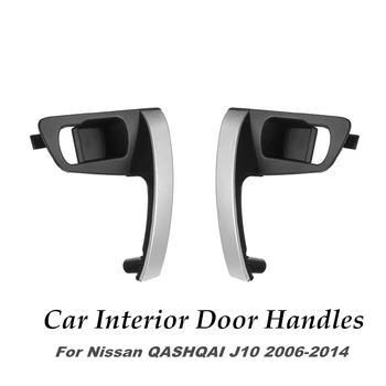 1Pár autó belső ajtókilincsek alap belső fogantyú Egy fogantyú fedél belső belső ajtó Nissan QASHQAI J10 2006-2014