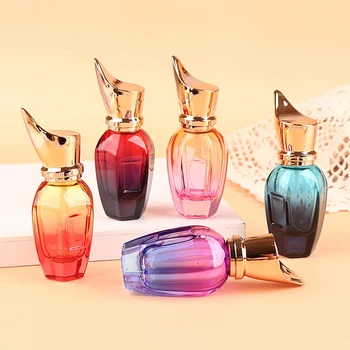 28ml parfümös üveg üveg színes hordozható újratölthető utazási parfümporlasztó üres sminktartály ködpermet palack