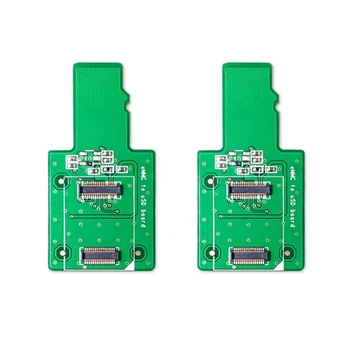 2X EMMC USD kártya EMMC USB (Microsd) adapterkártya Microsd EMMC modulok ROCK PI 4A / 4B számára