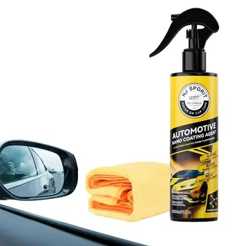 300ml gyors UV védelem nano javító bevonat spray autófestékhez Polírozó viasz autókabát termékekhez Kamionhajó karosszéria bevonat