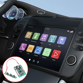 4.3 / 5inch LCD Display Driver Board modul Kit Monitor autós AV digitális képkeret multifunkciós