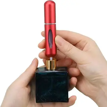 5ml újratölthető hordozható utazási mini porlasztó parfümös palackok folyadékhoz Vaaper tárolóedényekhez Vizes palackok lányoknak