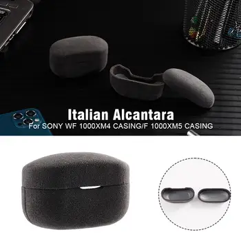 Alcantara tok sony WF-1000XM4 készülékhez Ütésálló Bluetooth fülhallgató védő Sony WF-1000XM5 készülékhez Bluetooth fülhallgató tok Trav U7S3