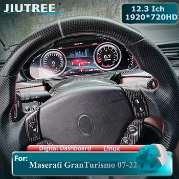 Android 12.3 hüvelyk Maserati GT GTS GC MC GranTurismo Quattroporte 2007 2008 -2022 Car Ditigal Cluster LCD műszerfal kijelző