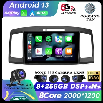 Android 13 Auto 4G + WiFi Carplay autórádió Toyota Allion Premio T240 2001 - 2007 Multimédia videolejátszó navigáció GPS