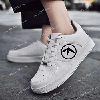 Aphex Twin AF Kosárlabda Férfi Női Sport Futás Kiváló minőségű lakások Force Sneakers Fűzős háló Testreszabott Made Shoe White
