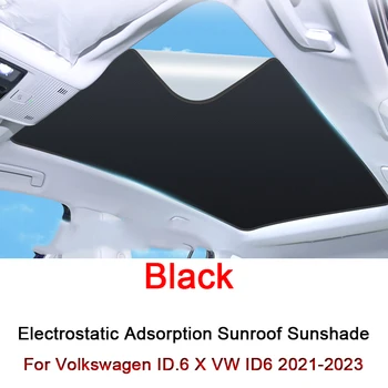 Autó elektrosztatikus adszorpciós napfénytető napernyő Volkswagen ID.6 X VW ID6 2021-2023 hőszigetelő tetőablak matrica tartozékhoz