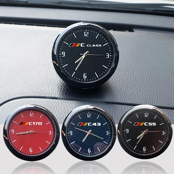 Autó kvarc dekorációs óra Automatikus műszerfal óra Mercedes-Benz C osztály C160 C170 C180 C180d C180K C180L C200 C200d C200K