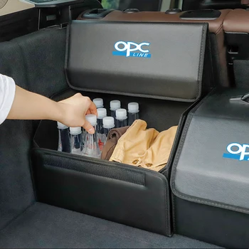 Autóbőr szervezőtáska összecsukható utazási tároló doboz Opel Astra Insignia Corsa Zafira Meriva Mokka Vivaro Vectra Antara