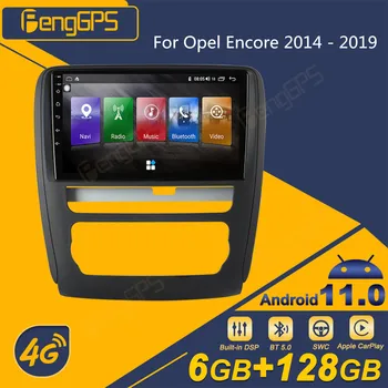 Autórádió 2 Din Android Autoradio Opel Encore 2014 - 2019 rádióvevő GPS navigátor multimédia DVD lejátszó fejegység