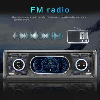 Autós MP3 lejátszó Autórádió Multimédia kihangosító MP3 autós kiegészítők