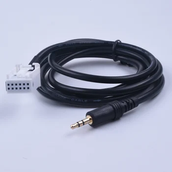Aux kábel 3,5 mm-es jack interfész Autós audio adapter BMW E60-hoz E63 E64 E66 E81 E82 E70 E90