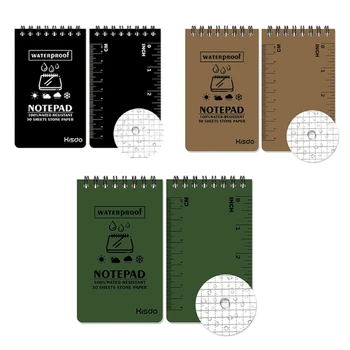 B36C Pocket Notebook vízálló jegyzettömb Írja be az esőbe notebook szabadtéri tevékenységek