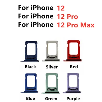  Dual SIM adapter Nano iPhone 12 Pro Max készülékhez SIM-kártya tálcatartó nyílás cserealkatrészei