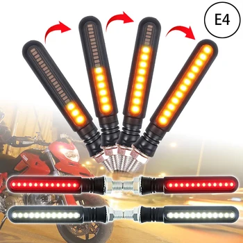 E4 LED motorkerékpár Nappali fény multifunkcionális irányjelzők Motorkerékpár kiegészítők fedele Ktm 890 Svartpilen 401 Honda Dio Af18