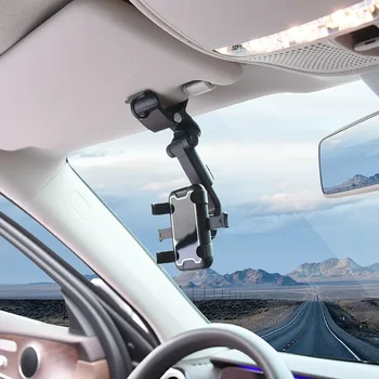 Egyszerű és praktikus Új autó mobiltelefon konzol Autó visszapillantó tükör konzol AR navigáció Autó Autóipari kellékek