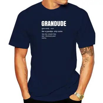 Férfi vicces GRANDUDE Cool nagypapa újdonság póló Camisas férfi pamut férfi pólók Egyszerű stílusú póló Faddish Európa
