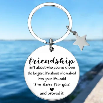 Hot Best Friend kulcstartó medál Női barátság ajándékok Key Chain BFF Besties születésnapi karácsonyi ajándék