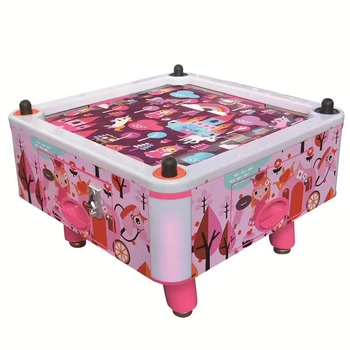 Hotselling Pink Princess Hockey Table Arcade Screen Coin Operated Kids Hockey Game Machine Eladó