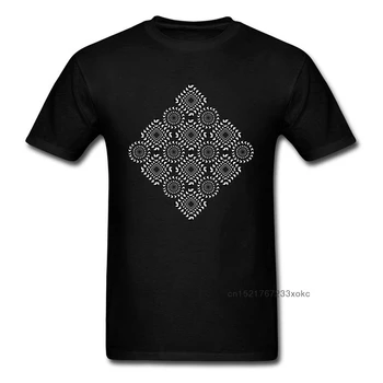 Hypno gyűrűk Felsők és pólók Retro férfi pólók Fekete póló Egyedi póló Kerek gallér Fitness szűk pulóverek 100% pamut