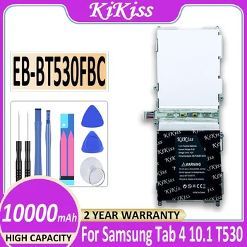 Ingyenes eszköz 10000mAh Samsung Galaxy Tab 4 készülékhez 10.1 táblagép Li-ion akkumulátor fül4 SM-T530 T533 T535 T531 T537 EB-BT530FBU EB-BT530FBC
