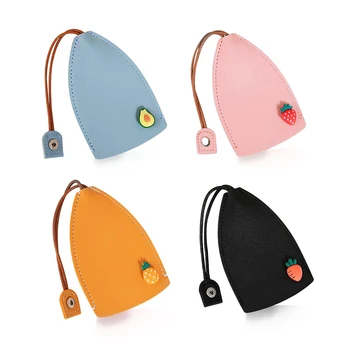 Innovatív kihúzható kulcstartó Kulcstartó táska Puha és kényelmes PU bőr A masszív kialakítás jó védelmet biztosít
