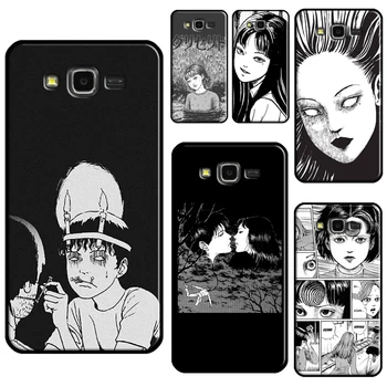 Junji Ito horror manga tok Samsung Galaxy J1 J3 J5 J7 2016 A3 A5 2017 A8 A6 J4 J6 Plus A7 A9 J8 2018 borítóhoz