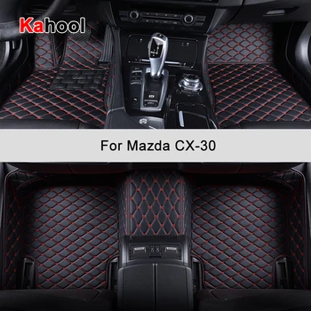 KAHOOL egyedi autószőnyegek Mazda CX-30 CX30 automatikus tartozékokhoz lábszőnyeg