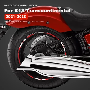 Kerékmatrica vízálló BMW R18 motorkerékpár-kiegészítőkhöz Classic Transcontinental Bagger R 18 2021-2023 felni matricaszalag