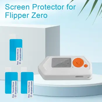 képernyővédő fólia Flipper Zero gyermek játékkonzolhoz 3db képernyővédő filmek Gyerek játék Flipper Zero műanyag képernyő üveg