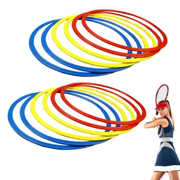 Labdarúgás Edzőkörök Gyermek sebesség és mozgékonyság Gyakorlókörök Élénk színek Sport kiegészítő kosárlabdához Tenisz és