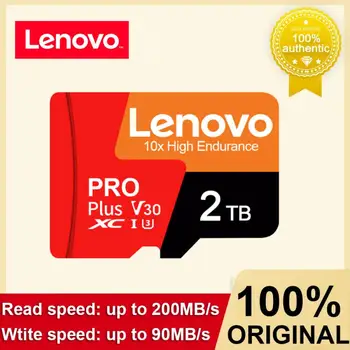 Lenovo 2TB SD memóriakártya 128GB 256GB 512GB 1TB nagy sebességű Micro TF SD Memorie vízálló SD kártya Nintendo Switch játékokhoz