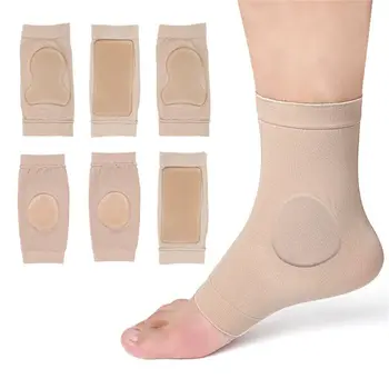 Láthatatlan gél sarokpárnák sarokpárna szilikon zokni bokatartó talp talpbetét gél párnázás sarokvédő zokni Unisex