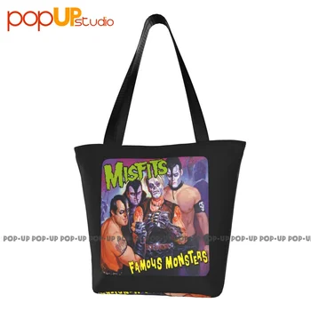 Misfits Famous Monsters Aranyos kézitáskák Uzsonnás táska Bevásárlótáska Nagy kapacitás