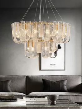 Moonriver világítás Modern üveg függő lámpák mennyezetre nappali étkezőasztal csillár lakásdekoráció luxus lámpa
