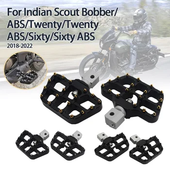 Motorkerékpár első lábvezérlők Scout Bobber Sixty Twenty ABS 2018-2022 állítható lábtartókhoz forgatható lábtámasz lábtartók