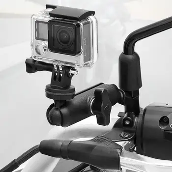  motorkerékpár tartó kormány visszapillantó tükör állvány kerékpártartó GoPro mozgáskamerához Hero 9 8 7 akciókamera