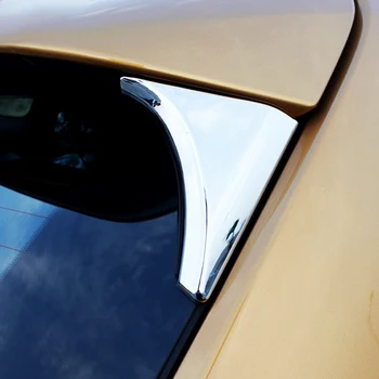 Nissan Qashqai 2015 2016 2017 2018 oldalsó hátsó ablak spoiler króm burkolat díszítő háromszög díszítő keret