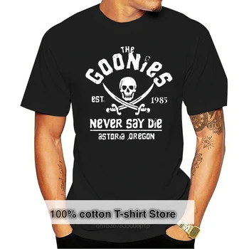 one yona Goonies póló Goonies póló rövid ujjú grafikus póló Fun 100% Cotton Beach férfi Nagy méretű póló
