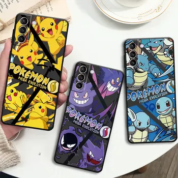  Phone Case for Samsung Galaxy Note 20 Ultra S10e S20 S23 Plus S10 5G S8 S22 S21 S10e borító szilikon Pokemon Anime rajzfilm Gengar