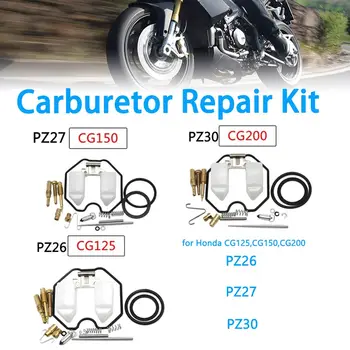 PZ26 PZ27 PZ30 karburátor szénhidrát javítás Újjáépítő készlet alkatrészek a HONDA CG125 CG150 CG200 Dirt Bike motorkerékpár tartozékokhoz
