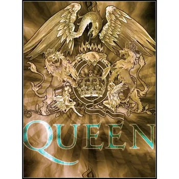 Queen Rock Band gyémánt festmény Freddie Mercury falfestmény Teljes négyzet alakú fúrók hímzés Keresztöltés ajándék kézimunka Lakberendezés