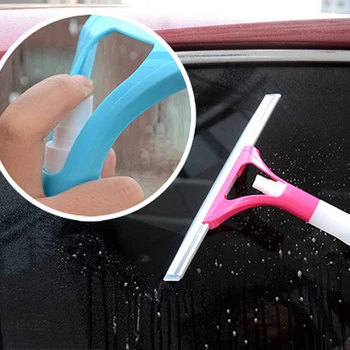 Random Color Glass Cleaner Magic Spray Type tisztítókefe Jó segítő, aki mossa az autó ablakait