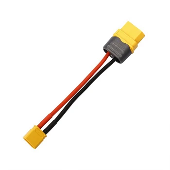 RC Akkumulátor kábel XT60 - XT30 T-Plug csatlakozó apa anya csatlakozó dugó 16AWG szilikon vezetékkel 100mm