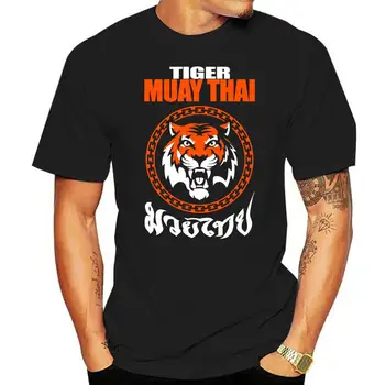 Rövid ujjú pamut Custom tigris Muay Thai 3 Thaiföld harcművészet Ingek Szitanyomott csapat XXXL Hol lehet megvásárolni pólók