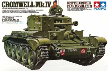 Tamiya 35221 1/35 Model Kit British Cromwell Mk.IV cirkáló tank Mk.VIII A27M